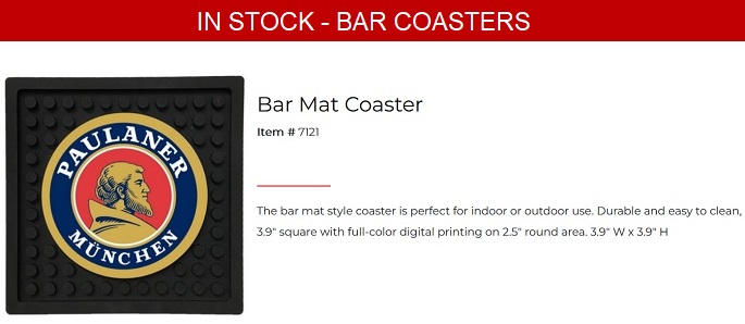 Bar Mat Coaster
