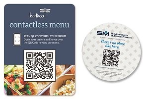 QR Code Counter Mat